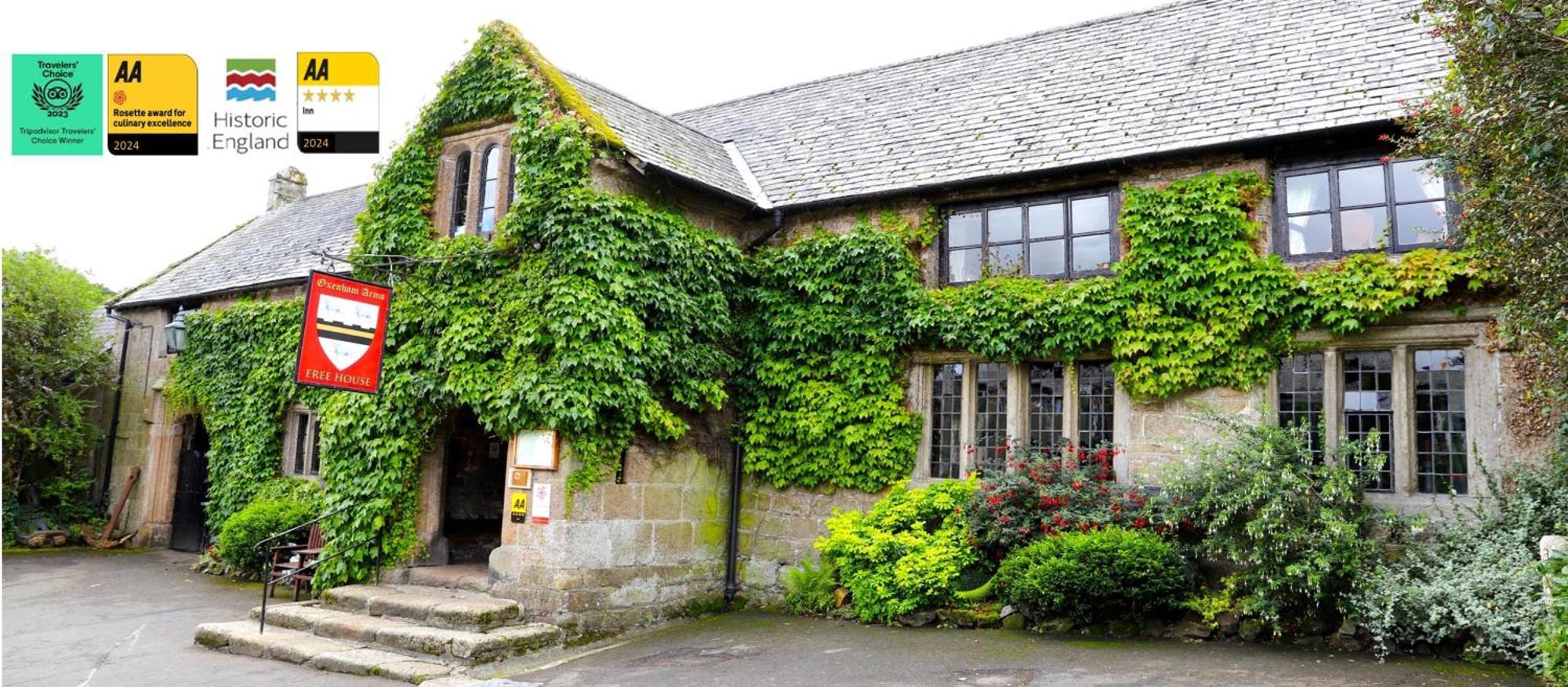 The Oxenham Arms Hotel Devon South Zeal 外观 照片