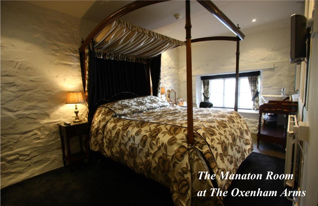 The Oxenham Arms Hotel Devon South Zeal 外观 照片