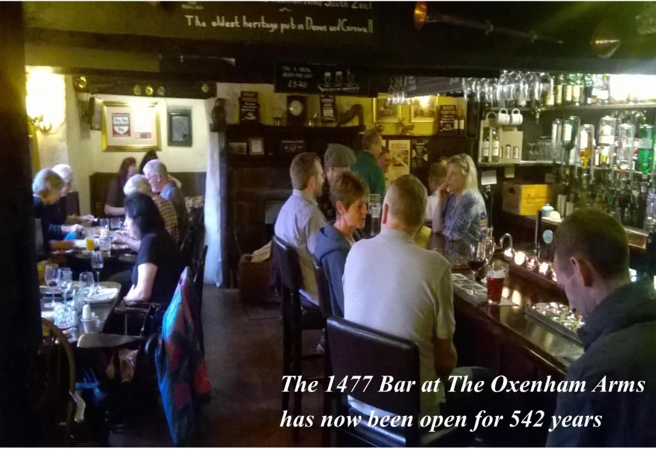 The Oxenham Arms Hotel Devon South Zeal 外观 照片